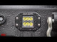Kawasaki 2-inch Square Flush Mount Cree LED Lights - (Pair | Black Series)